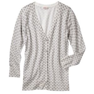 Merona Hot Air Balloon Printed Cardigan